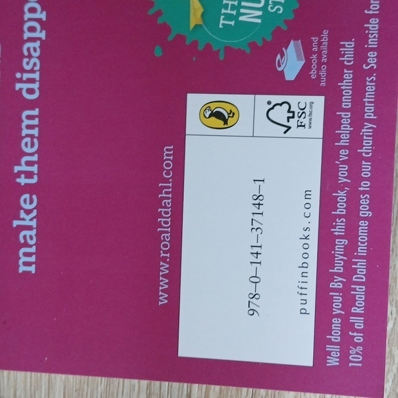 The Witches Publisher: Puffin 2016 Roald Dahl Paperback - Picture 4 of 6